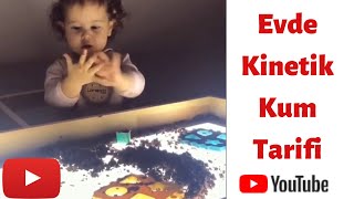 Evde Kinetik Kum Yapımı 💁‍♀️