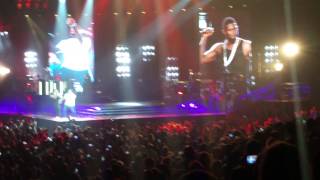 URX Tour 11/21 Staples Center - Usher and Chris Brown New Flame