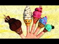 Finger Family Yummy Ice Cream + Nursery Rhymes and Kids Songs @HelloHippo3DNurseryRhymes