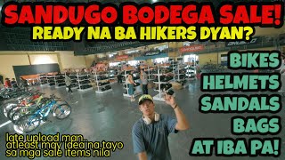 SANDUGO BODEGA SALE BAGSAK PRESYONG MGA TREK SHOES, SANDALS AT IBA PANG PANG HARABAS!