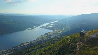 Åre filmat med drönare i 4K