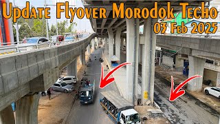 03 Feb 2025 Ground Floor Update Of Flyover Bridge Morodok Techo Preah Monivong