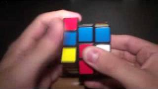 Viktor solving the rubik´s cube.