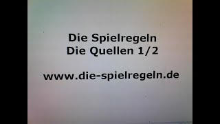 Die Spielregeln - Die Quellen 1/2 ©2020 René Scholz