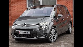 CITROEN C4 GRAND PICASSO EXCLUSIVE 7 Foteli 2014r na przedaż