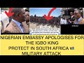 NIGERIAN 🇳🇬 EMBASSY APOLOGISES SOUTH AFRICA 🇿🇦 FOR THE IGBO KING CORONATION CONFUSION #southafrica 