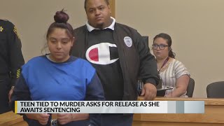 Albuquerque teen tied to murder asks for release as she awaits sentencing