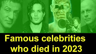 Famous celebrities who died in 2023 // March 10 // Series 4