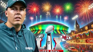 Eagles OC Kellen Moore on Possibility of Becoming Saints HC \u0026 Coaching History Before Super Bowl