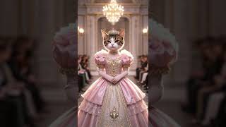 Cat Fashion Show for Princess Dress 💃| Catwalk Model | Cat Runway