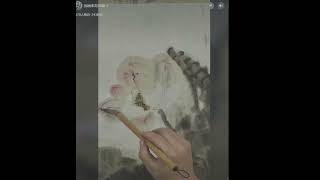 范治斌扁锋水墨画示范 Flattened-tip Brush Painting Demos by Fan Zhibing 2025 02 02 07 31 37