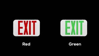 Emergency EXIT Light