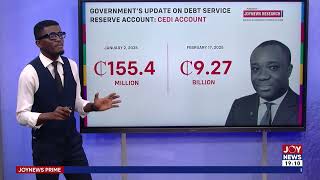 Joy News Prime | Gov't denies claims NPP buffers ensured smooth debt servicing, calls it false