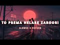 To Prema Helare Zaroori (Slowed+Reverb) Lofi Song | Humane Sagar, Arpita Choudhury | Odia Lofi Songs