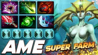 Ame Naga Siren - Super Farm - Dota 2 Pro Gameplay [Watch \u0026 Learn]