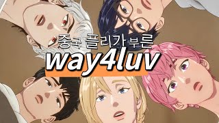 중국 플리가 부른 플레이브 신곡 way4luv