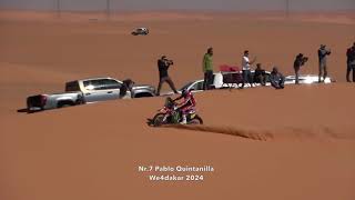 Nr.7 Pablo Quintanilla, Monster Energy Honda Team, We4dakar 2024