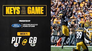 Keys to the Game: Week 4 at Green Bay Packers | Pittsburgh Steelers