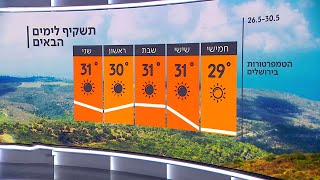 התחזית 25.05.22: התחממות - לקראת סופ\