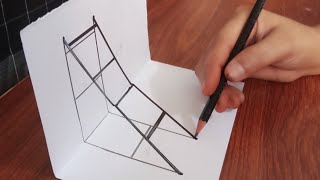 Learn how to create 3D drawing art easily