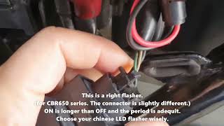 Chinese LED flasher unit comparison for my CB400