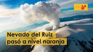 Actividad del volcán Nevado del Ruiz