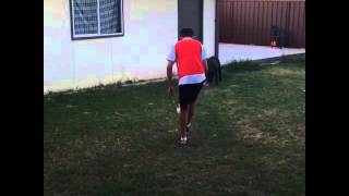 Around the universe to Rabona Volley! My first upload