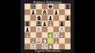 Tigran Petrosian vs Mikhail Botvinnik | Moscow (Russia) - 1951