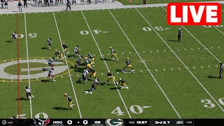 NFL LIVE🔴 Houston Texans vs Green Bay Packers | Week 7 NFL Full Game - 20th October 2024 NFL 25