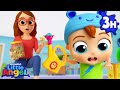 My Little Golden Star  |  Little Angel Color Songs & Nursery Rhymes | Learn Colors & Shapes