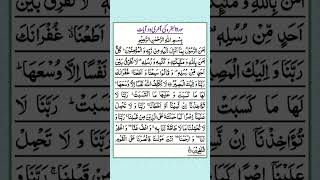Surah Al Baqarah Last Two Ayat | Importance of the last two ayats of Surah Baqarah #surahalbaqarah