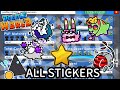 How to Get ALL the STICKERS Added In - Doodle World