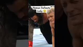 Roman Reigns Vs Cody Rhodes at WrestleMania 40 | Roman Reigns Wins 🥲