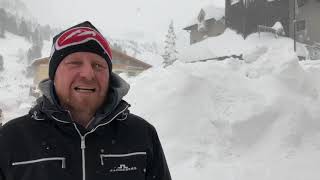Der Winter in Obertauern am 08.01.2019