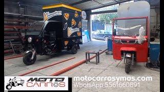 MOTOCARRO RUNGA 250 MODIFICADO TIPO FOOD TRUCK (FOODMC O FOOD MOTOCAR) \