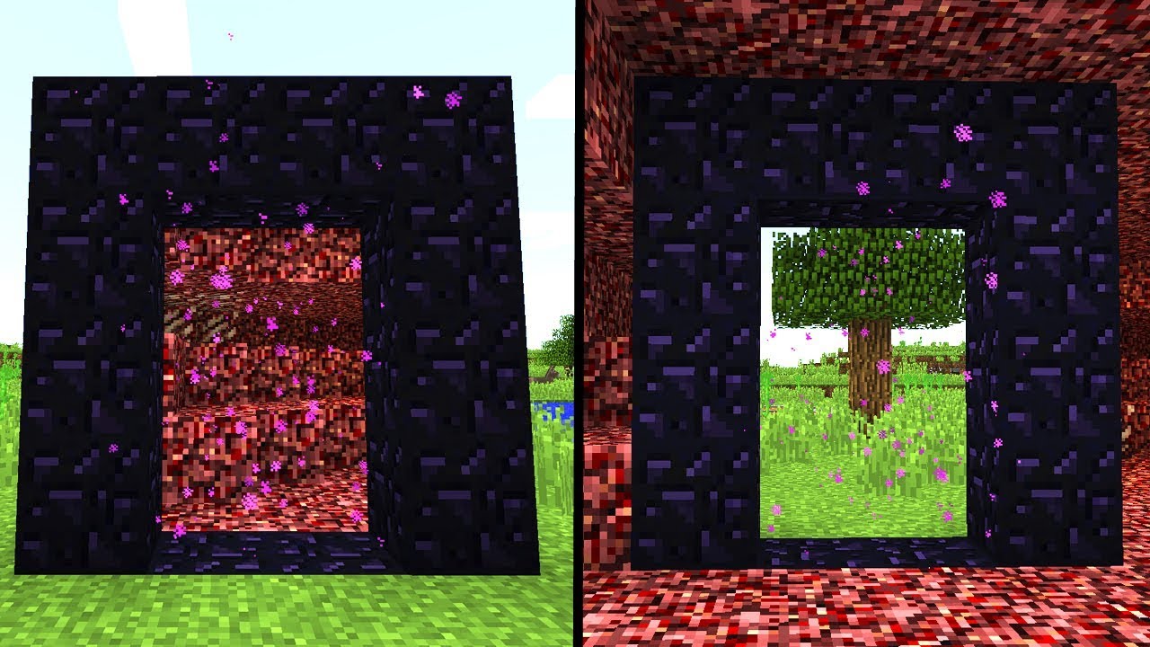 COOL! Die Realistischsten Minecraft Portale! - Minecraft Better Portals ...