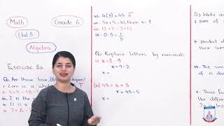 Class 6 - Mathematics - Chapter 8 - Lecture 2 - Exercise 8a - Allied Schools