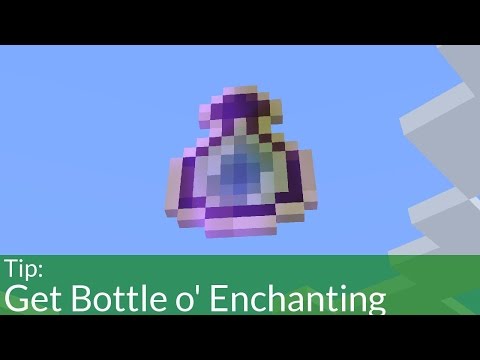 How To Get Bottle o' Enchanting In Survival Minecraft How To Get Bottle o' Enchanting In Survival Minecraft