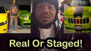 Ant Glizzy SRT Jeep Sh0T Up By DC Goons? Bike Life Doll Expose Fake Jewelry Ant Glizzy Goes Off