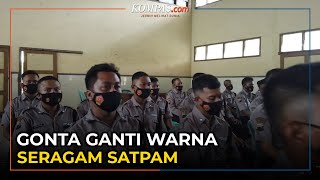 Gonta-ganti Warna Seragam Satpam