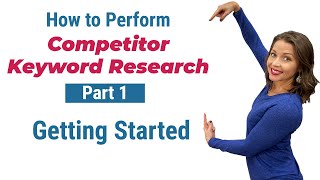 Competitor Keyword Research - Part 1 | competitor keyword analysis | competitor keyword research