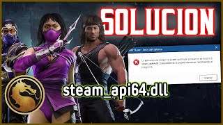 Como Resolver Error Steam_api64.dll en Mortal Kombat 11