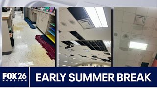 Weather damage closes two Alvin ISD schools