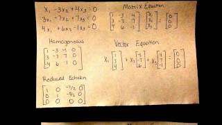 Trivial and Nontrivial solutions