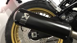 YAMAHA XSR 125, AKRAPOVIC EXHAUST, LEGACY EDITION