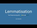 Lemmatisation | Python NLTK Tutorial #03
