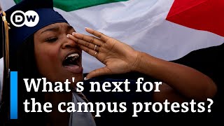 US campus protests: Unresolved debate over public order, free speech and antisemitism | DW News