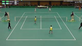 2018 全日本高校選抜ソフトテニス大会 男子 準々決勝③-1