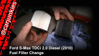 Ford SMax TDCi 2.0 Diesel (2010) - Fuel Filter Change