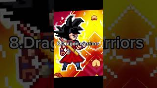 Top 10 best dragon Ball Z games (playstore edition)👍💯#top #top10 #topgames #topgames #free#shorts